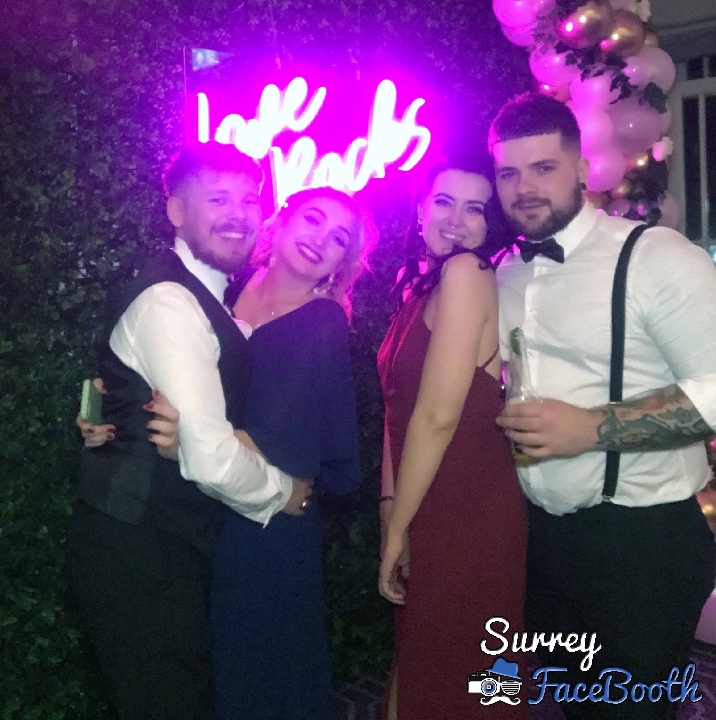 Joanne & Scott's Wedding | View more photos from the event at galleries.surreyfacebooth.co.uk/u/Surrey-FaceBooth/Joanne-Scotts-Wedding